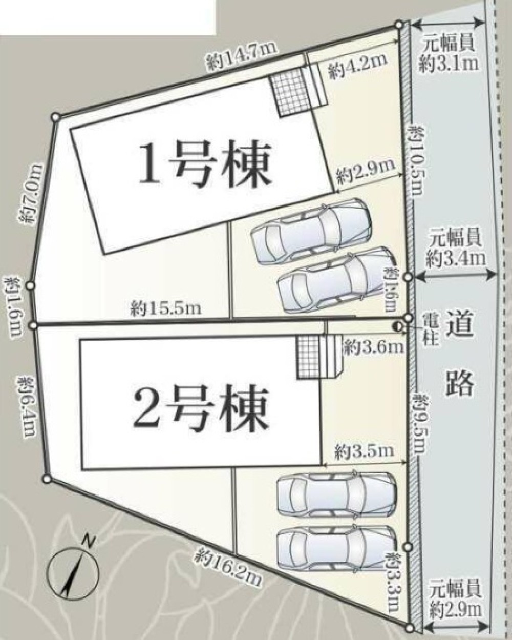 半田市乙川源内林町　第2　全2棟　1号棟 画像1