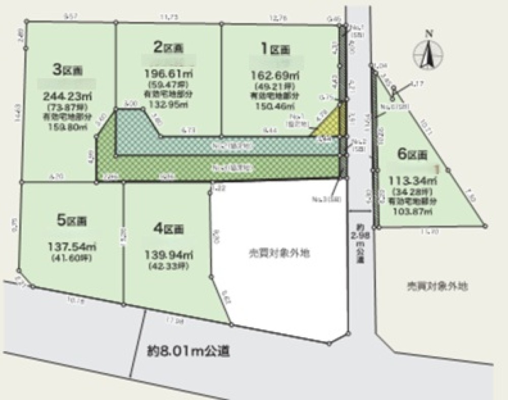 東浦町大字生路字池上　6期　全6区画　4号地 画像1
