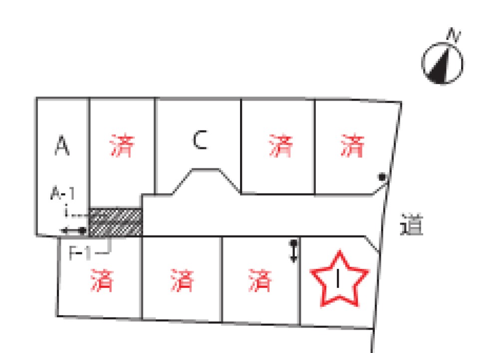 西尾市道光寺町　I棟 画像1