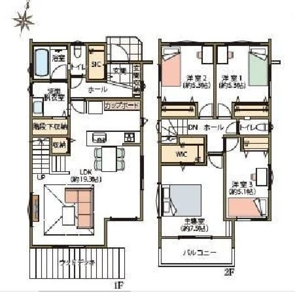 名古屋市天白区海老山町　全7区画　6号棟 画像2