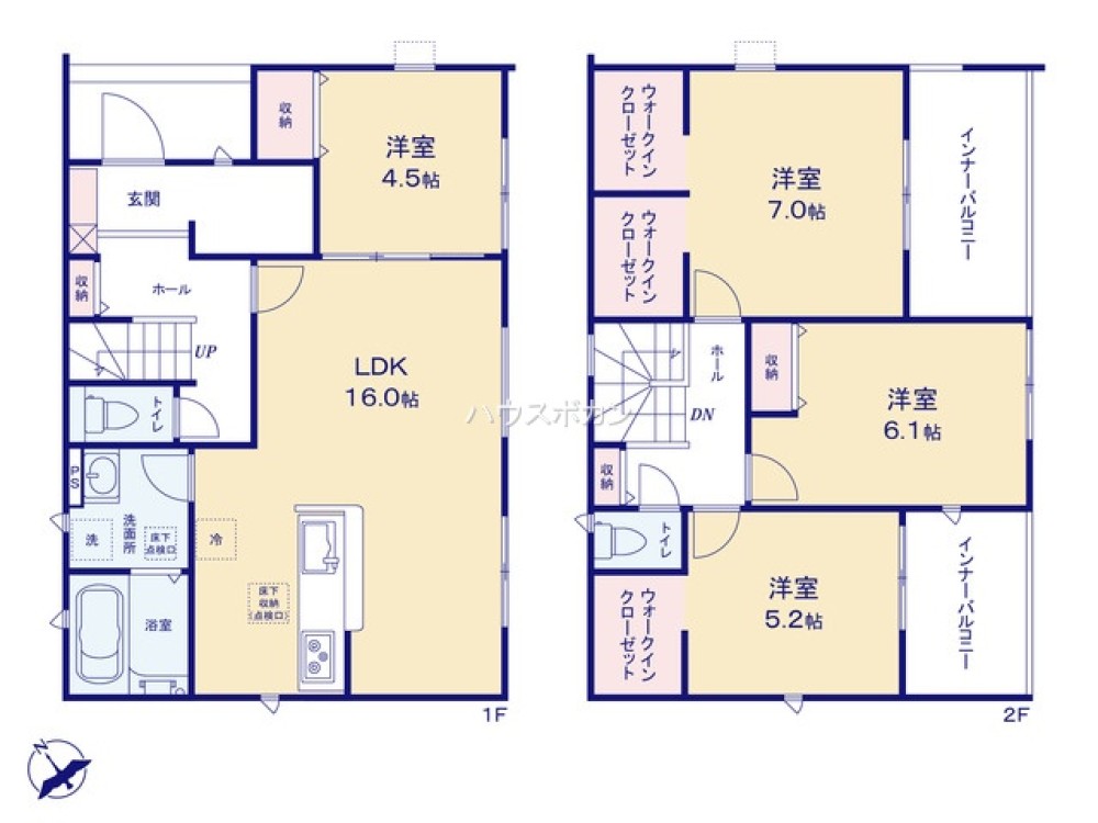 豊橋市東幸町59期　全1棟　1号棟 画像4