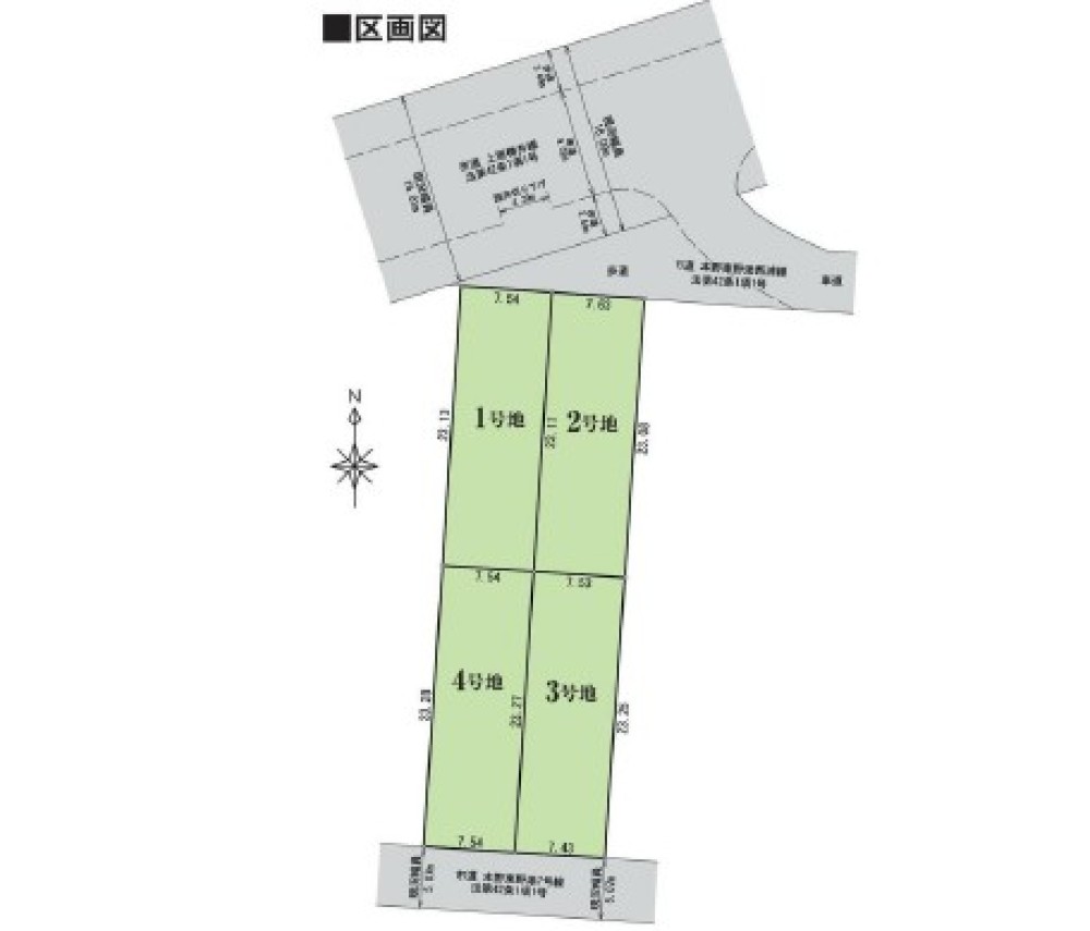 豊川市本野町東野添26-P1　全4区画　2号地 画像1