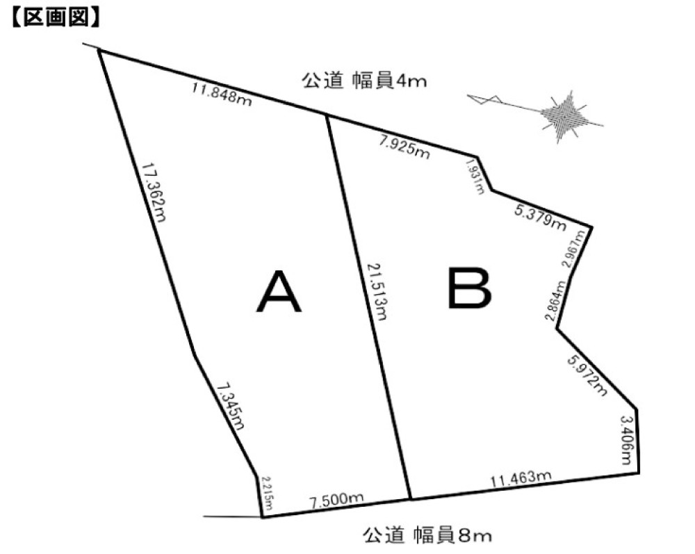 豊田市東広瀬町　全2区画　B区画 画像1