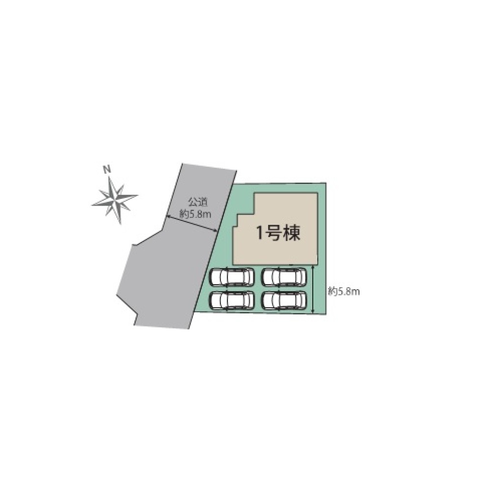 日進市三本木町　全1棟　1号棟 画像1