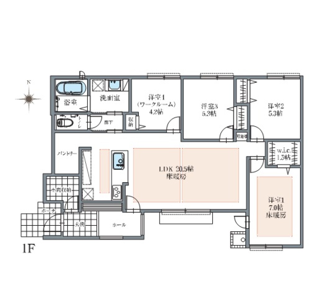 一宮市大和町　全4棟　No.4 画像2