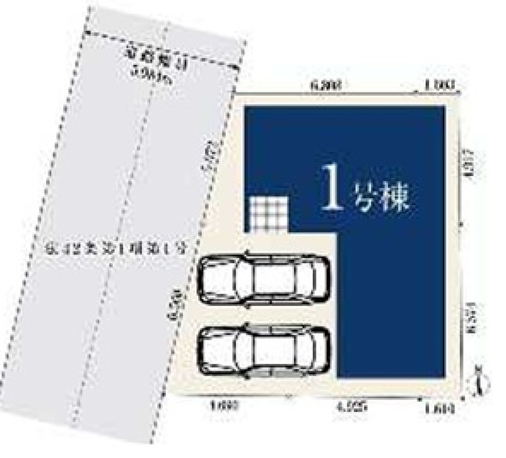 並列駐車2台可能◎
