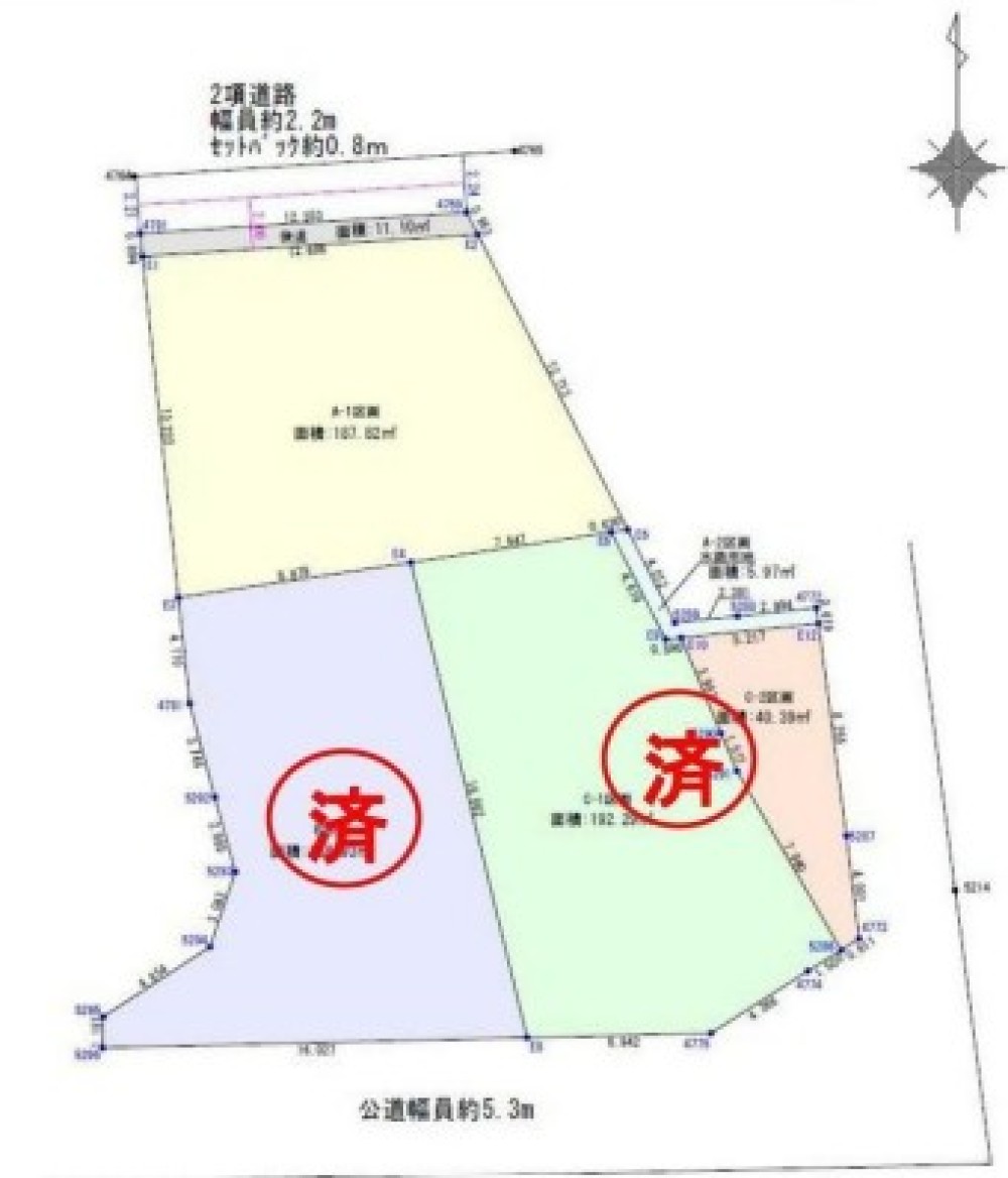 豊田市亀首町　全3区画　①区画 画像1