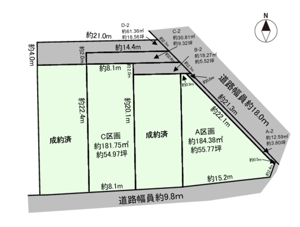 安城市小川町　Ⅶ期　全4区画　A区画 画像7