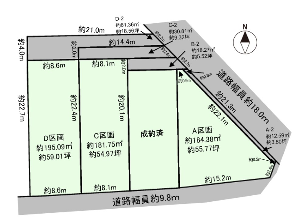 安城市小川町　Ⅶ期　全4区画　A区画 画像7