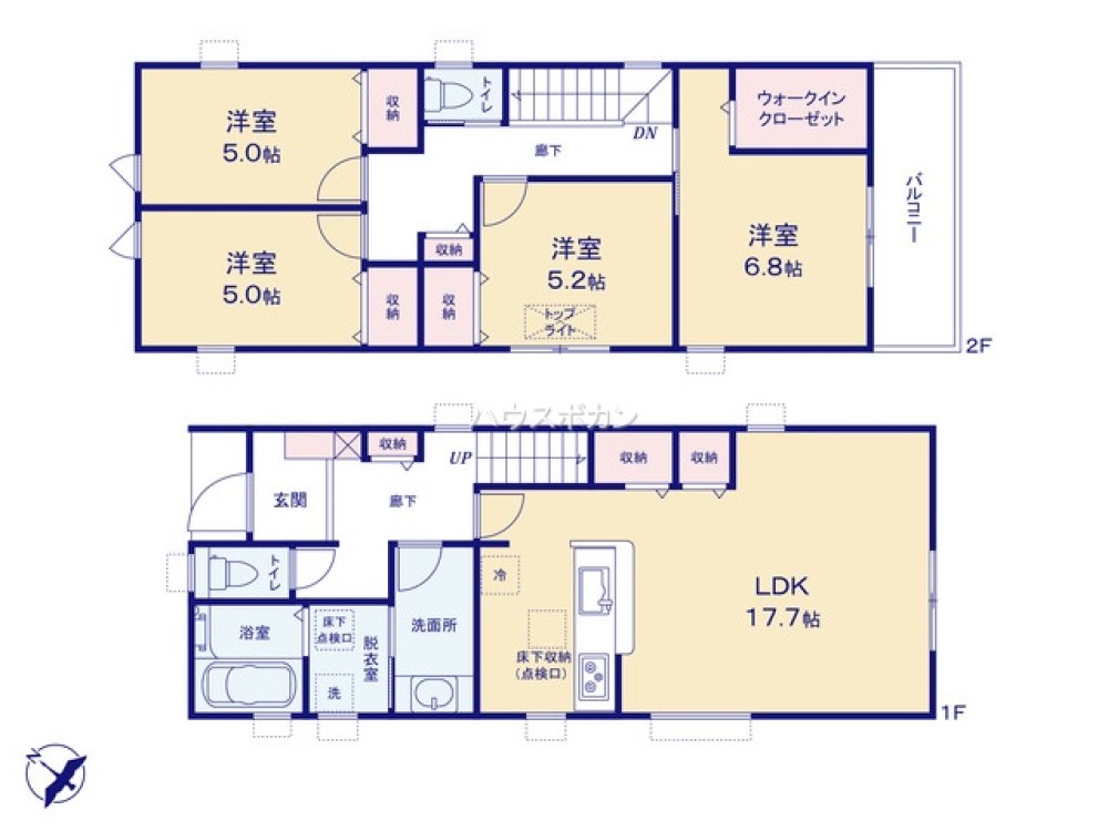 刈谷市井ケ谷町　全5棟　1号棟 画像4