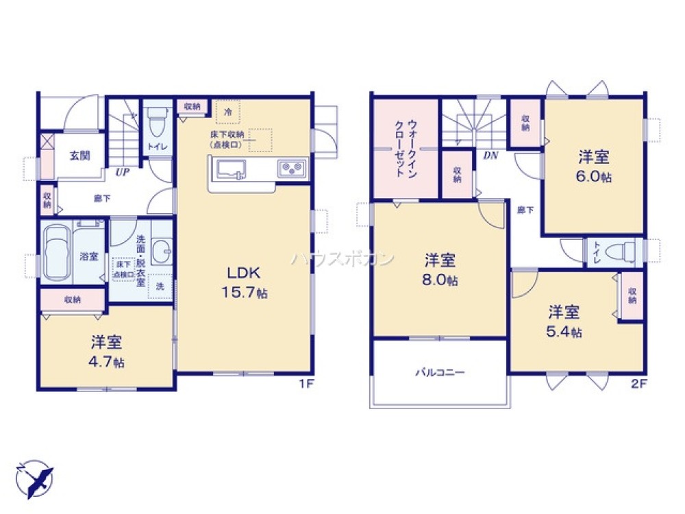 刈谷市井ケ谷町　全5棟　4号棟 画像4