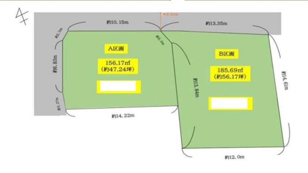 江南市赤童子町　全2区画　B区画 画像1