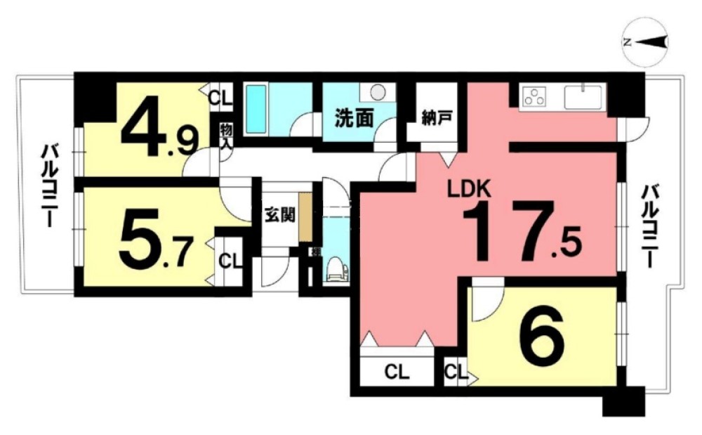 コープ野村新安城E棟 画像1