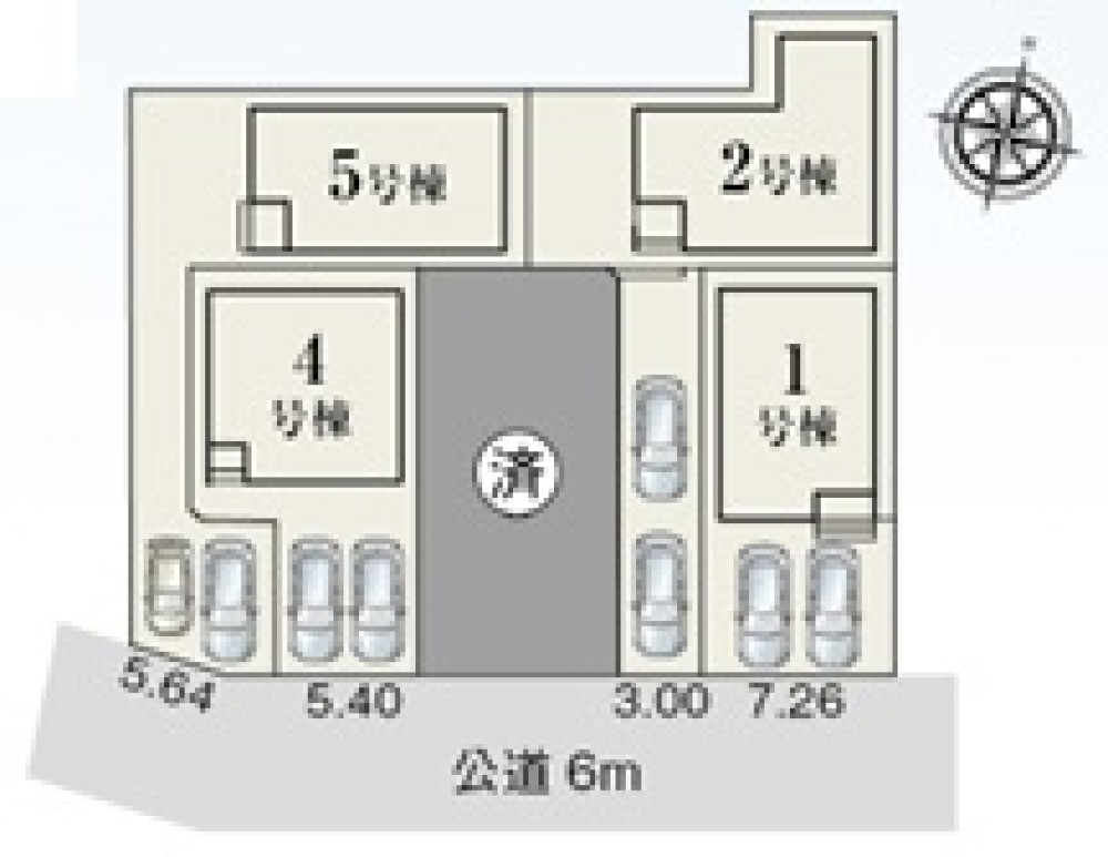 高浜市湯山町五丁目　全5棟　5号棟 画像1