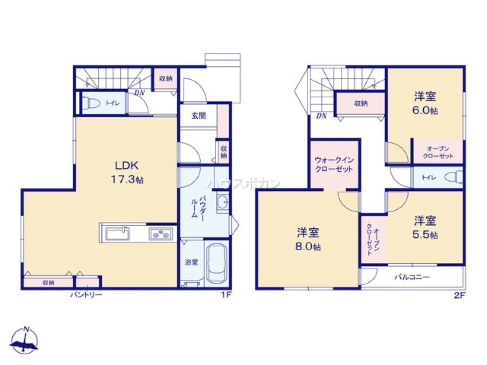 岡崎市栄町　全2棟　B棟 画像4
