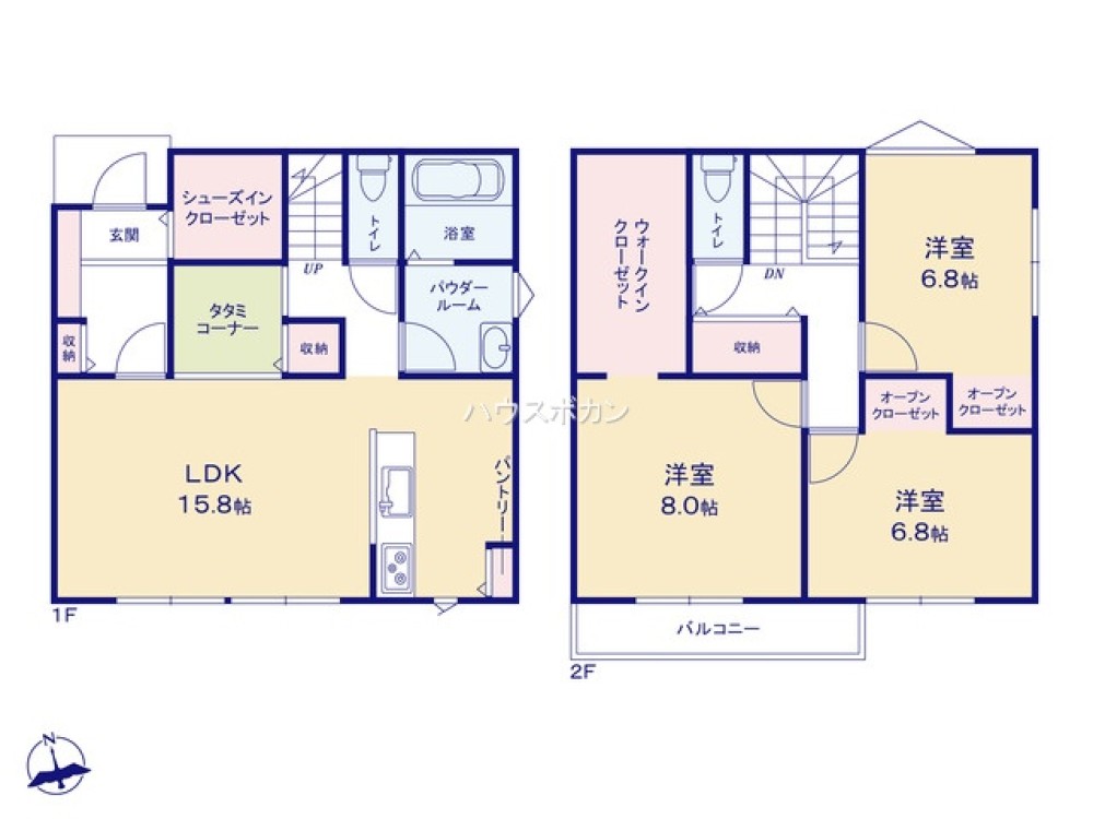 西尾市上矢田町　全3棟　B棟 画像4