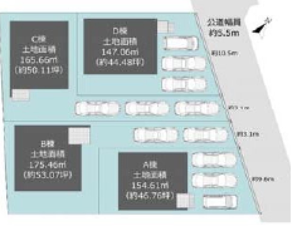 西尾市田貫町　全4棟　A棟 画像1