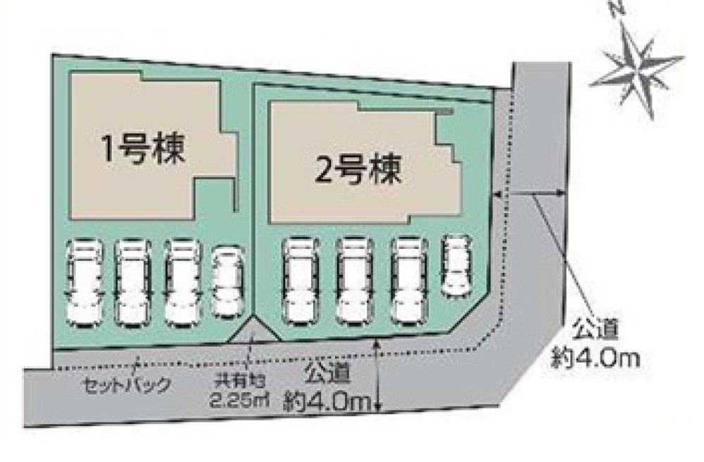名古屋市中川区江松四丁目　全2棟　1号棟 画像1