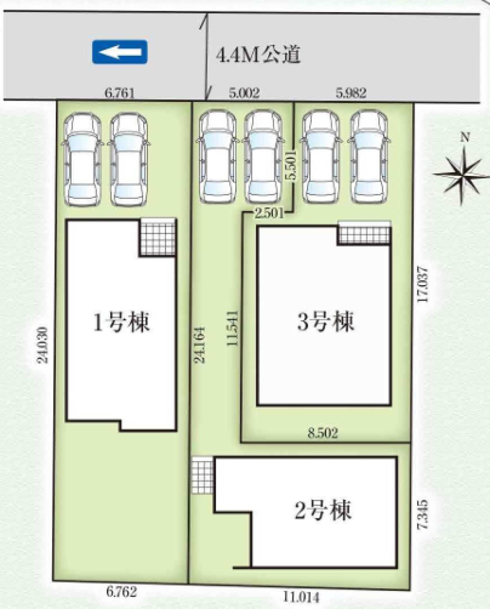 豊橋市三ノ輪町　全3棟　1号棟 画像2
