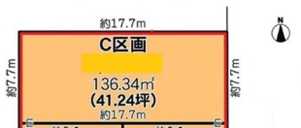 名古屋市緑区滝ノ水　全3区画　C区画 画像1
