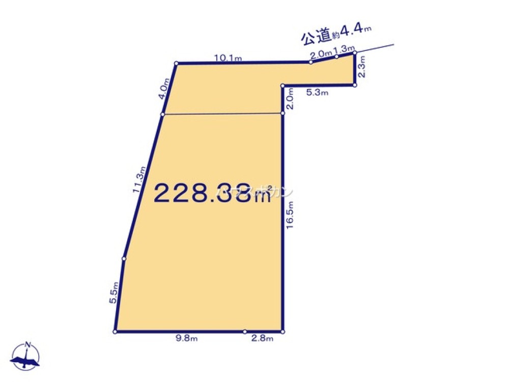 一宮市明地　01期　全5区画　1号地 画像2