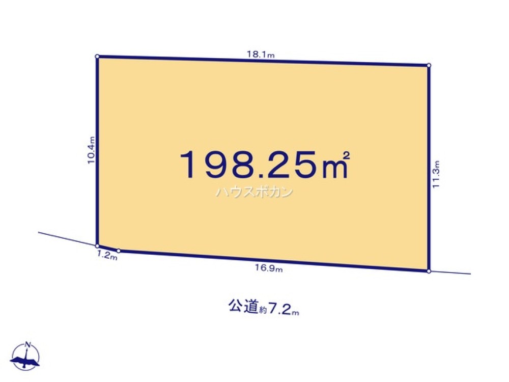 一宮市明地　01期　全5区画　8号地 画像2