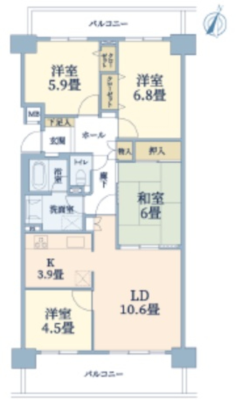 パークシティ三郷壱番館 西棟東棟 画像1