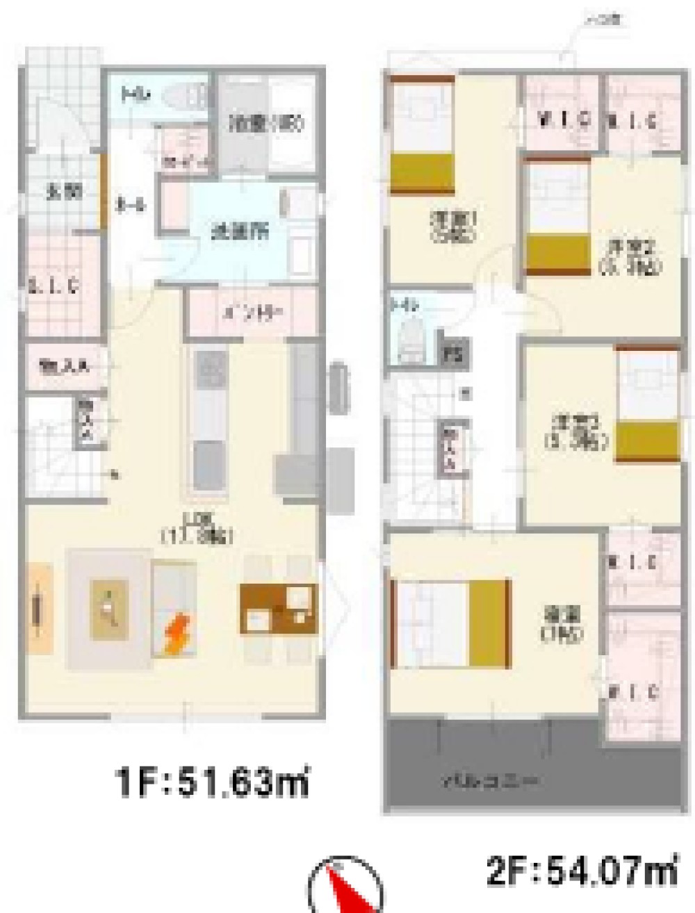 岡崎市稲熊町　第5　全3棟　1号棟 画像2