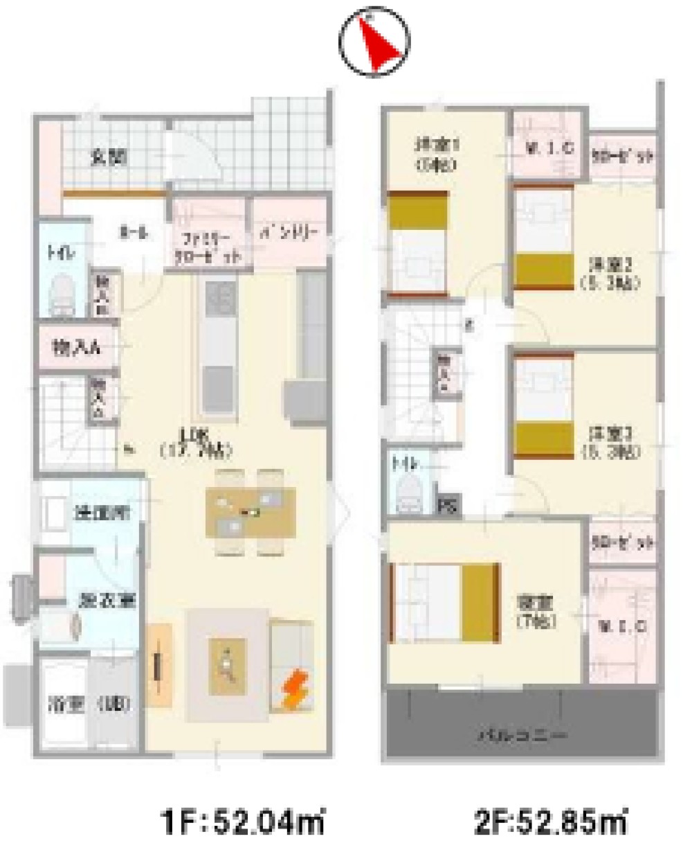 岡崎市稲熊町　第5　全3棟　2号棟 画像2
