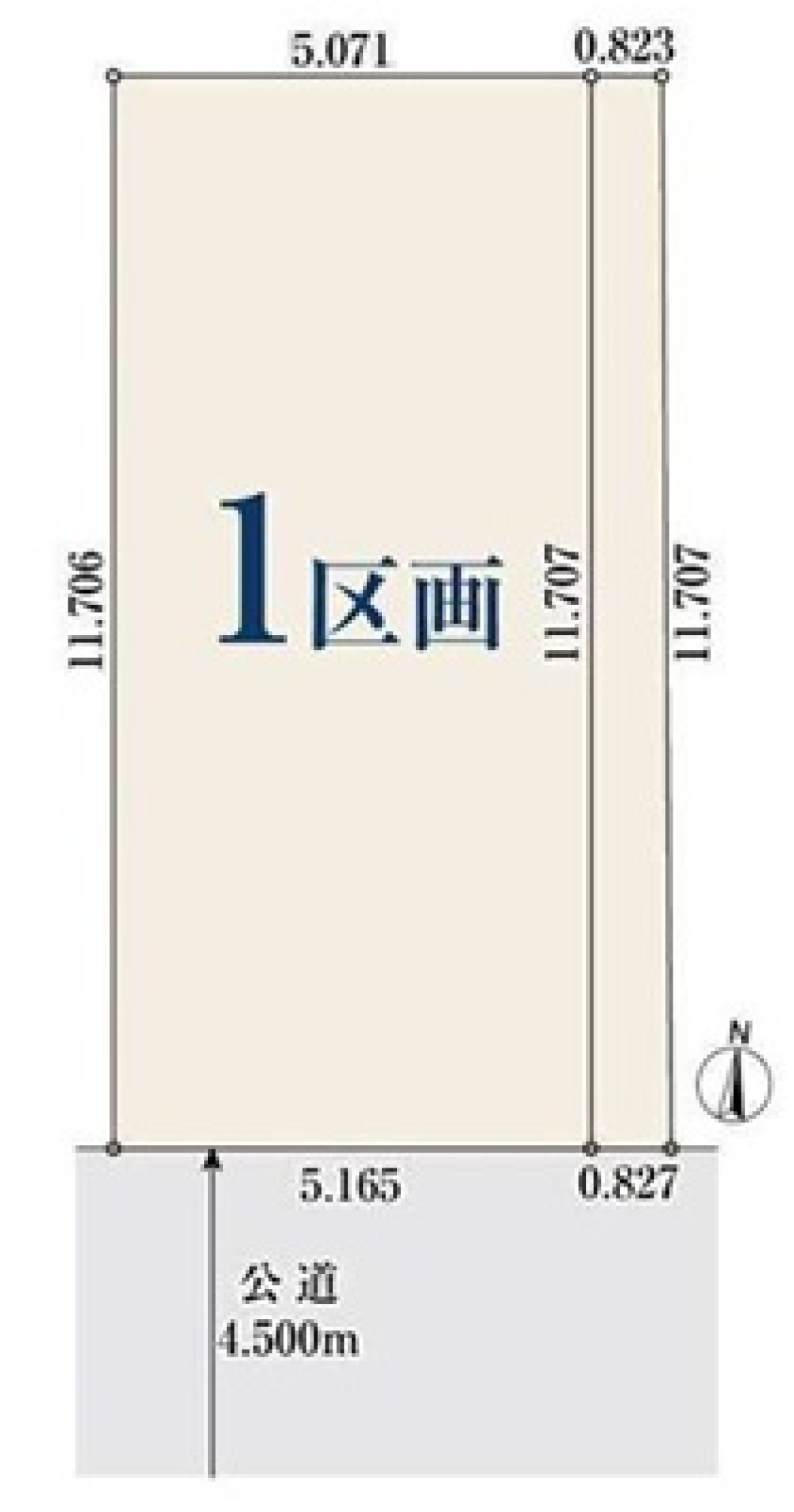 名古屋市中村区深川町　354①　全1区画　1号地 画像1