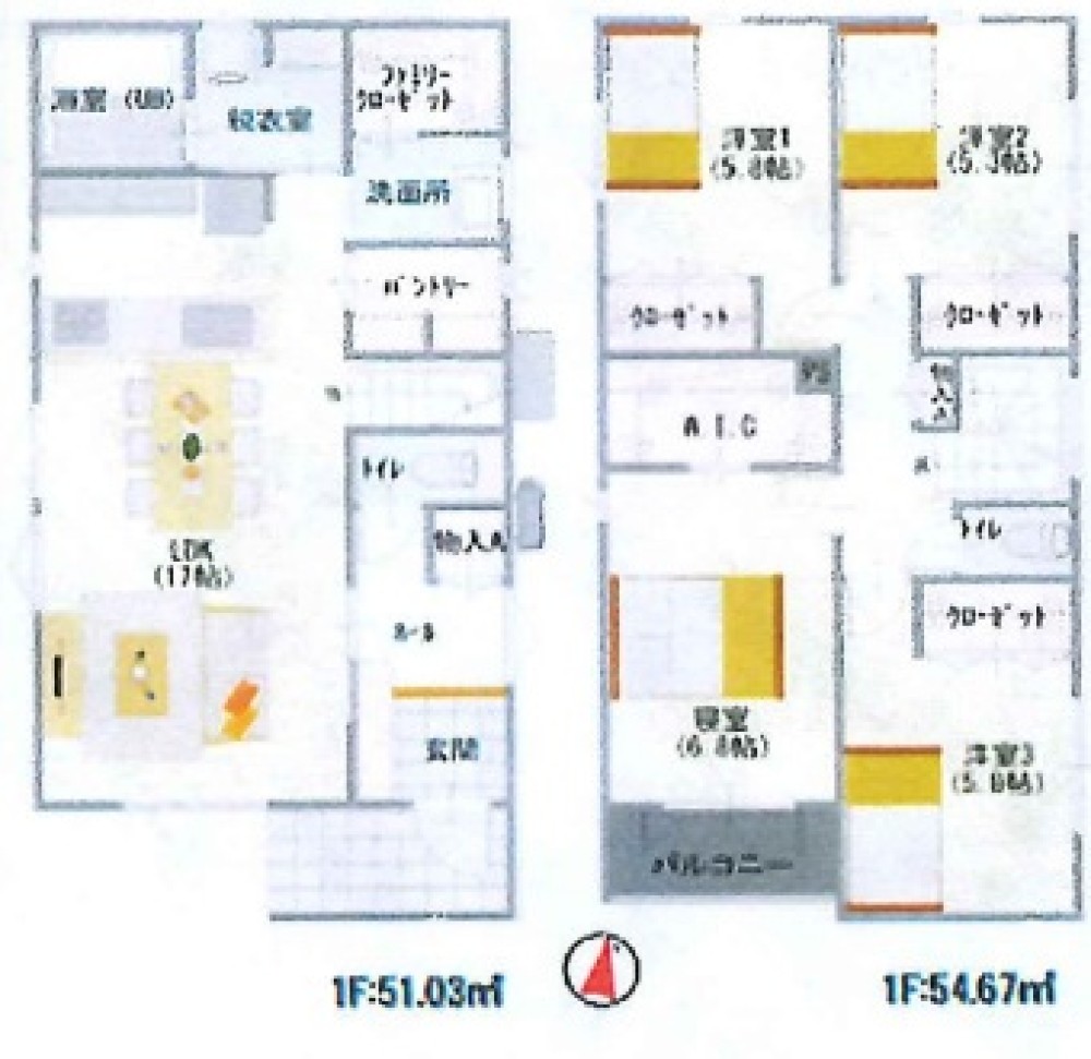東海市加木屋町　第二十二　全2棟　2号棟 画像2