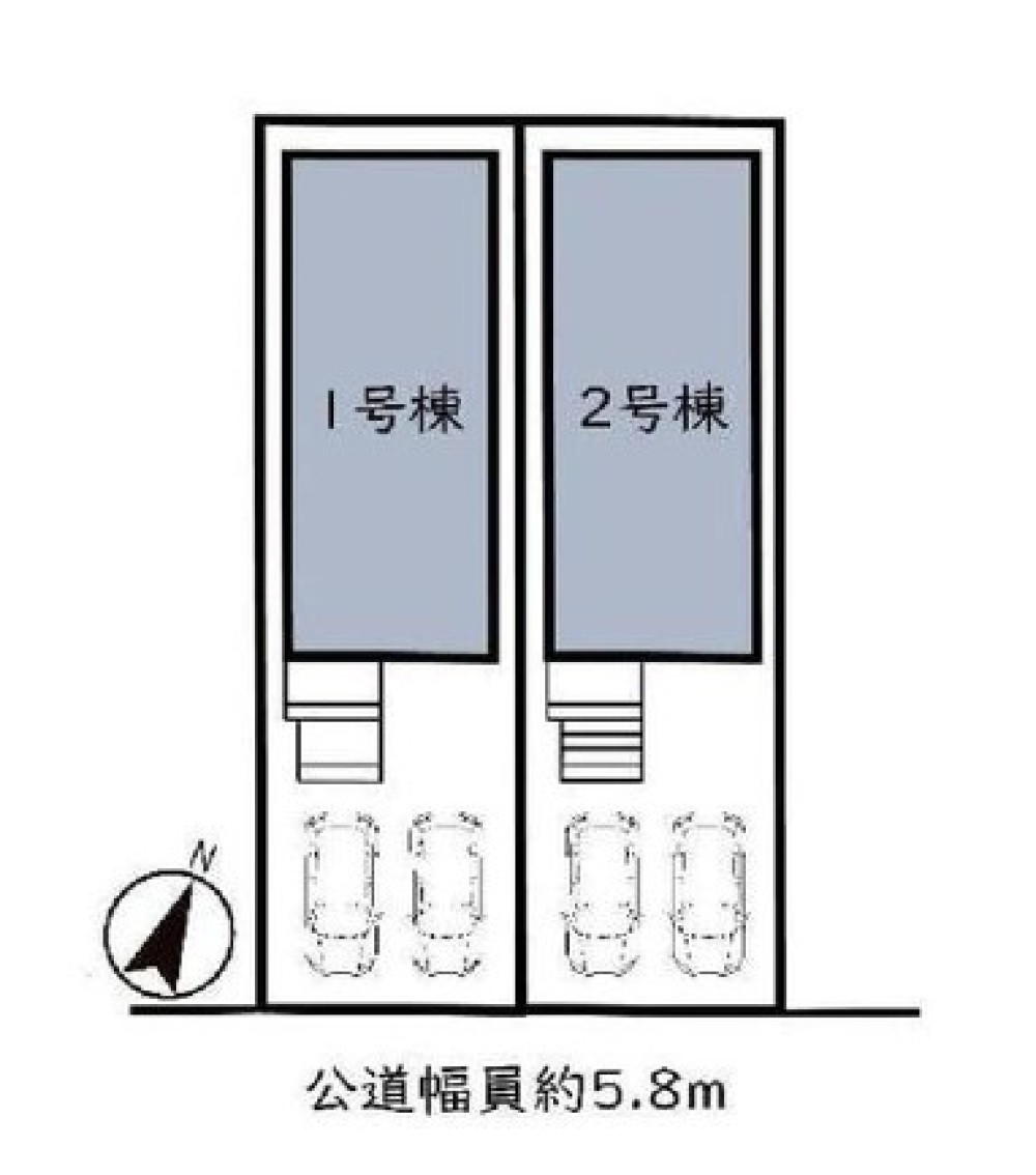 春日井市月見町　全2棟　2号棟 画像1