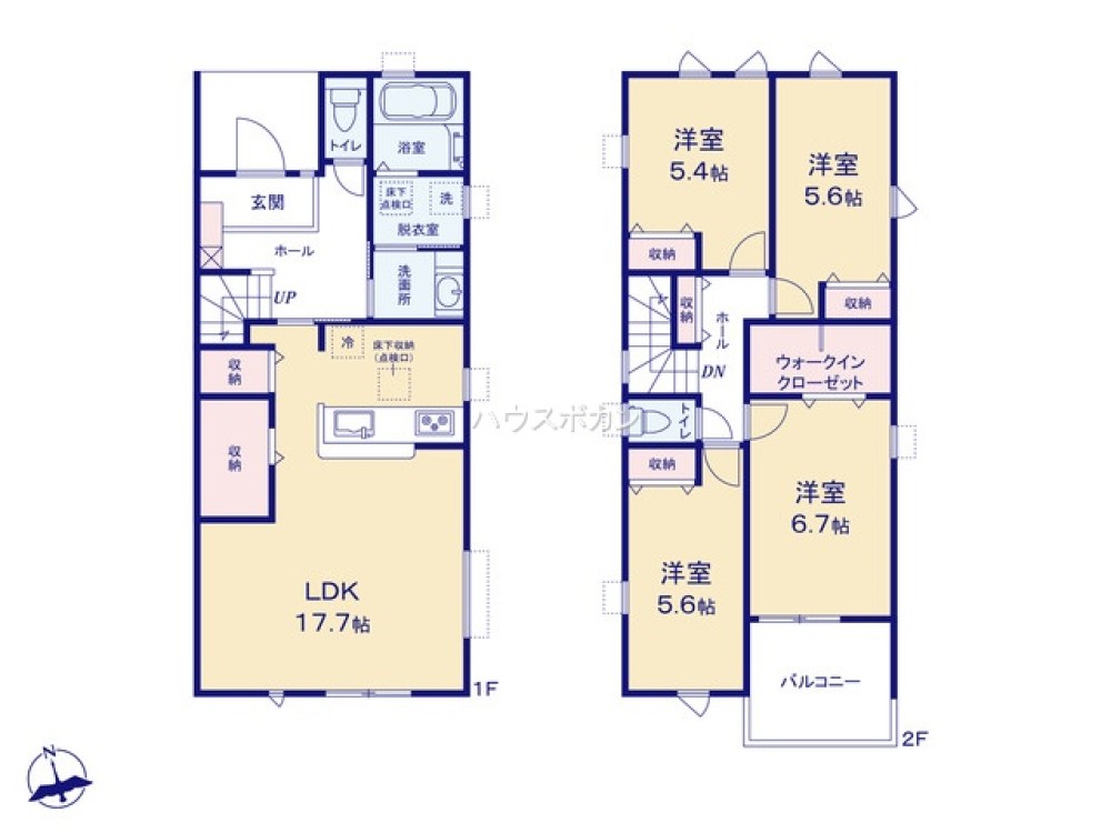 岡崎市広幡町　全3棟　1号棟 画像3