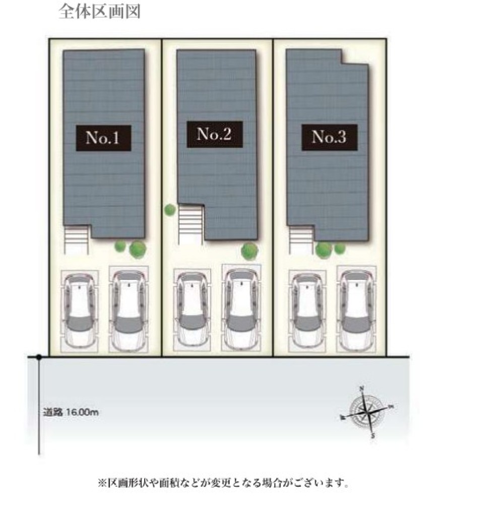 春日井市白山町　全3棟　1号棟 画像1