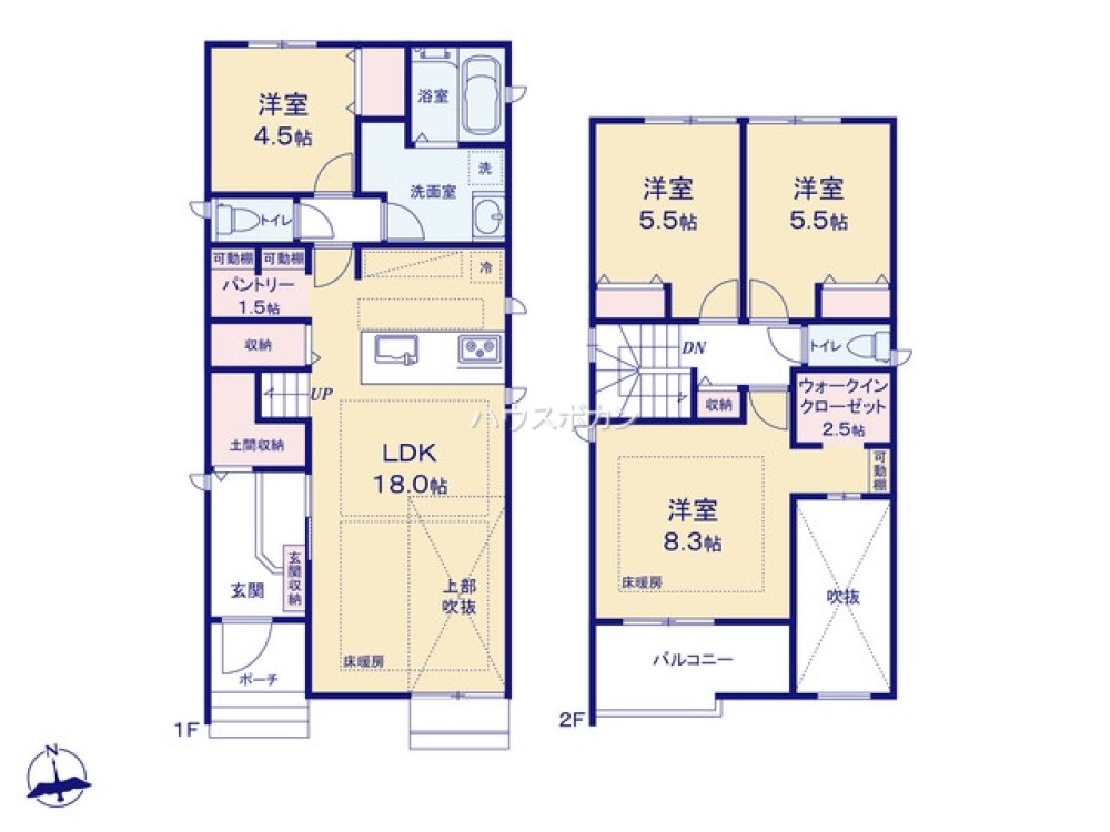 春日井市白山町　全3棟　1号棟 画像2