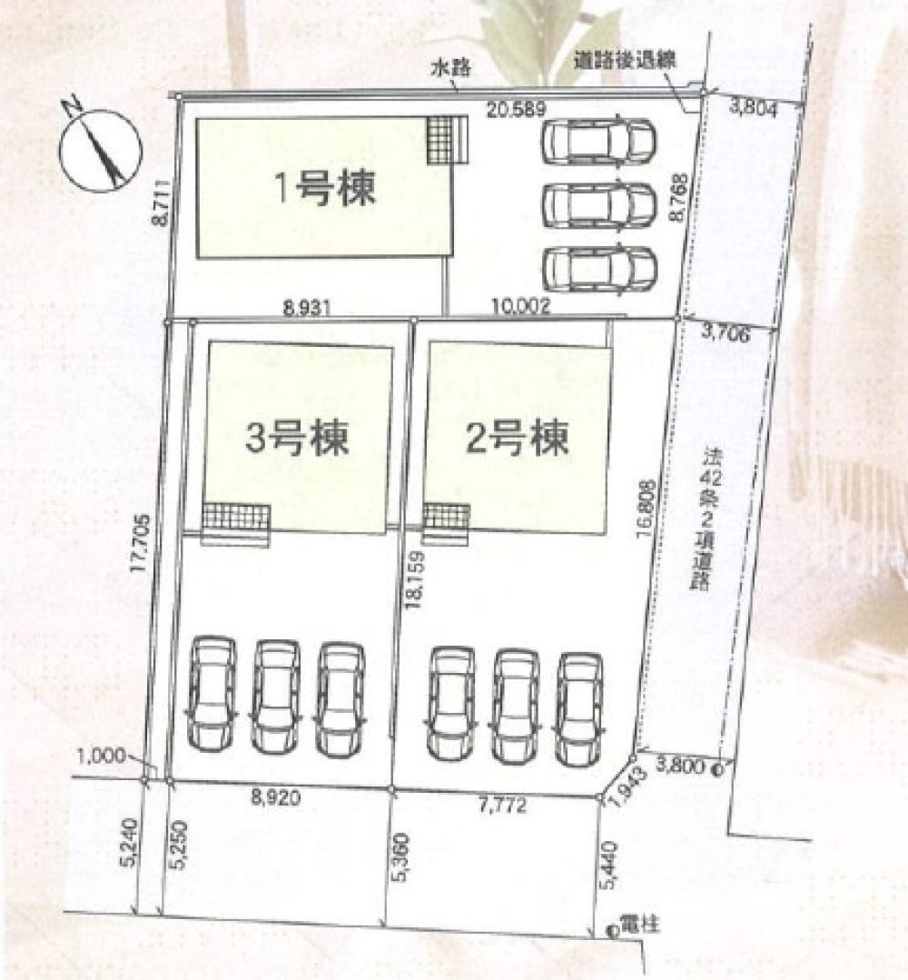 西尾市南中根町　第2　全3棟　1号棟 画像2