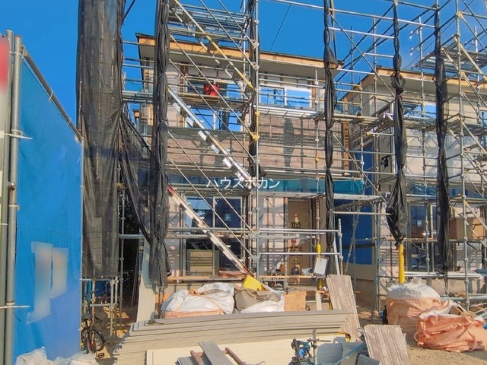 2階建て新築戸建、現在建築中です！