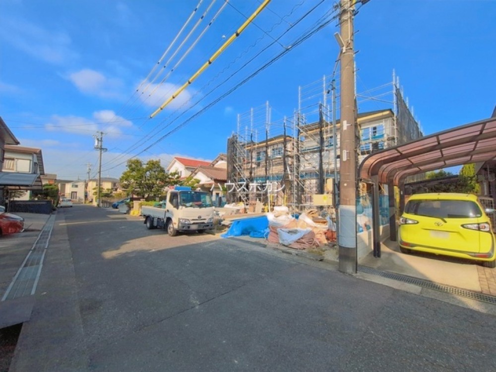 前面道路6m以上で開放感のある立地！