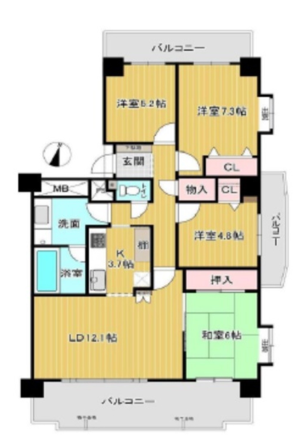 パークシティ三郷壱番館 西棟東棟 画像1
