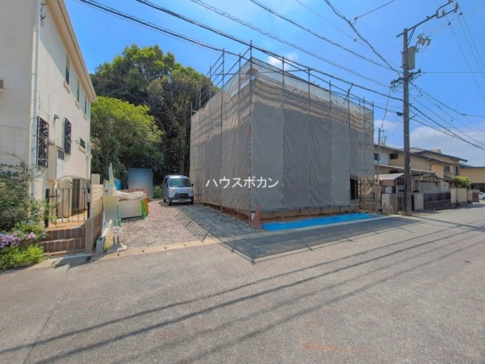 建築中の現場外観です！