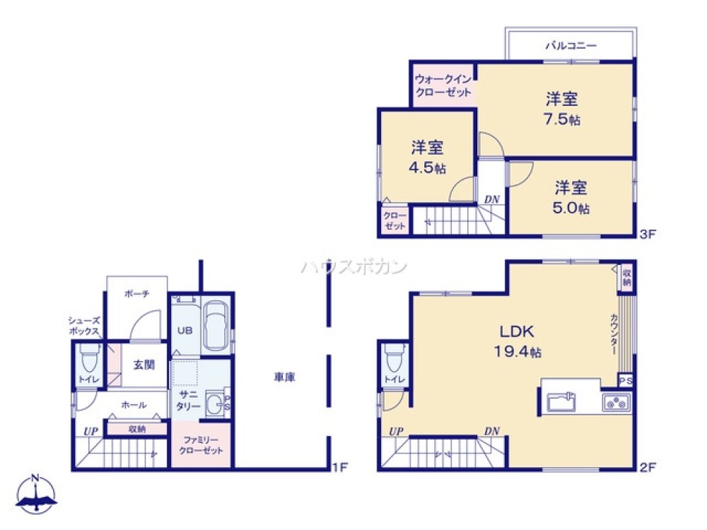 名古屋市中村区五反城町　1期　全2棟　1号棟 画像3