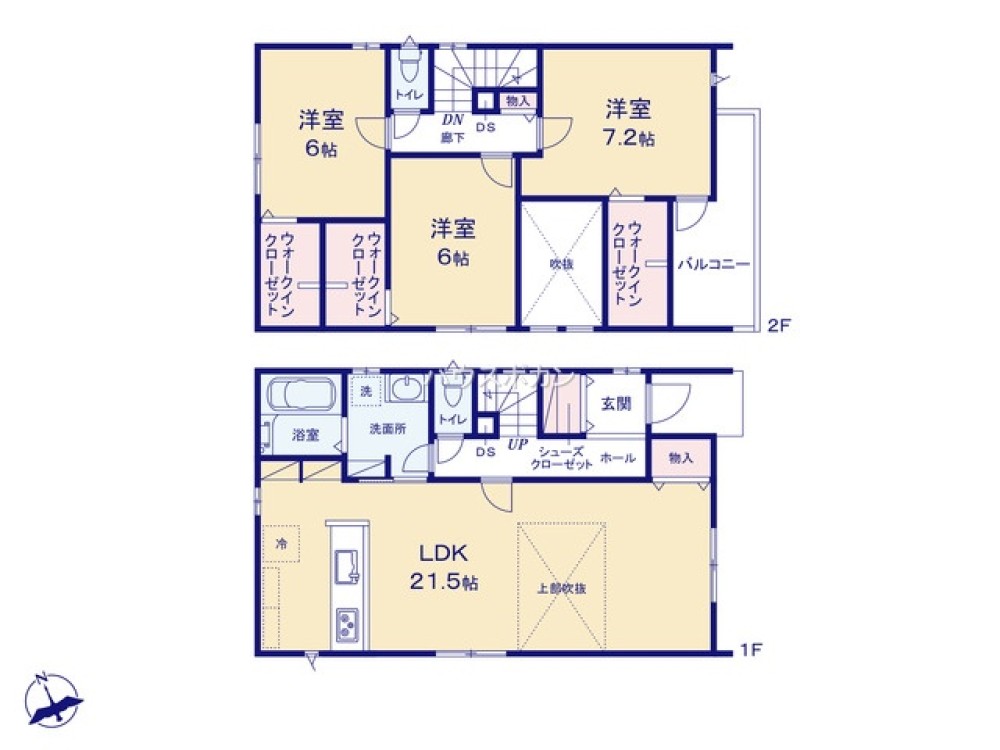 豊田市志賀町　全2棟　2号棟 画像5