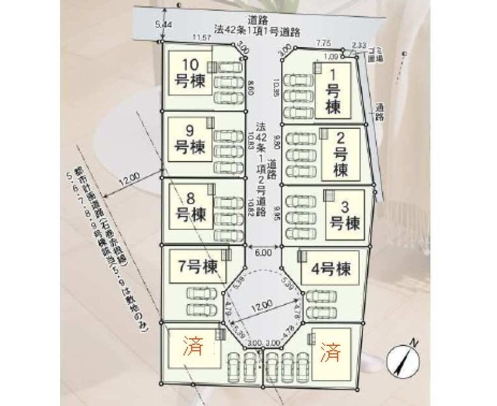 豊川市伊奈町　第24　全10棟　1号棟 画像21