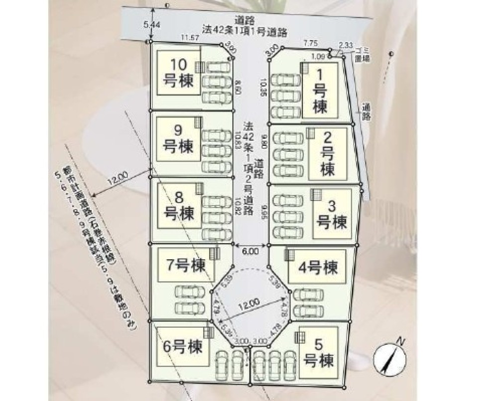 豊川市伊奈町　第24　全10棟　5号棟 画像1