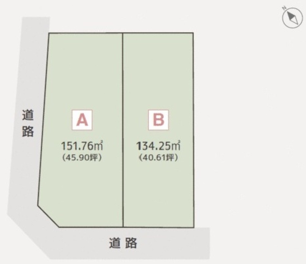 安城市百石町　全2区画　B区画 画像1