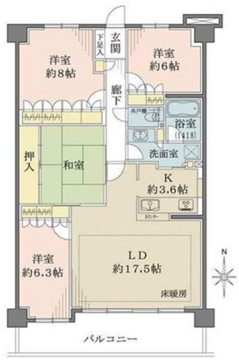 リーデンススクエア八田 画像1