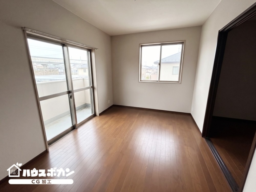 バルコニー付きの居室！