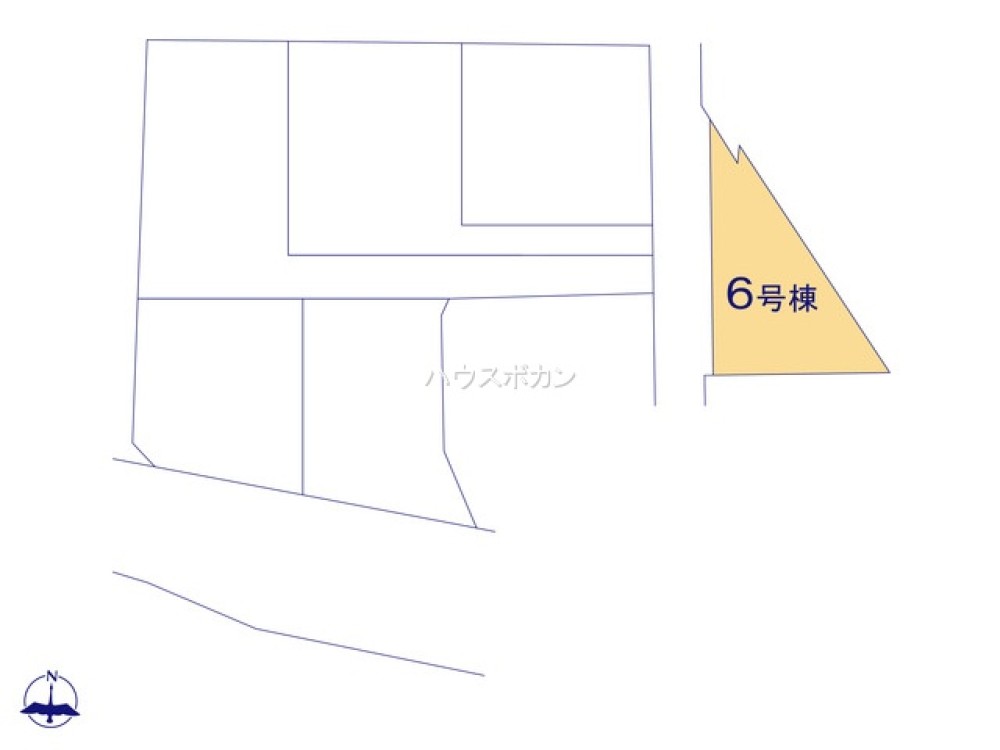 全6棟の分譲住宅！
