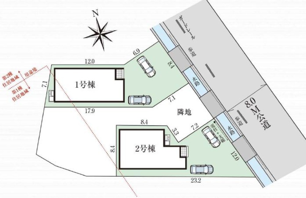 名古屋市緑区大高町　6期　全2棟　1号棟 画像1