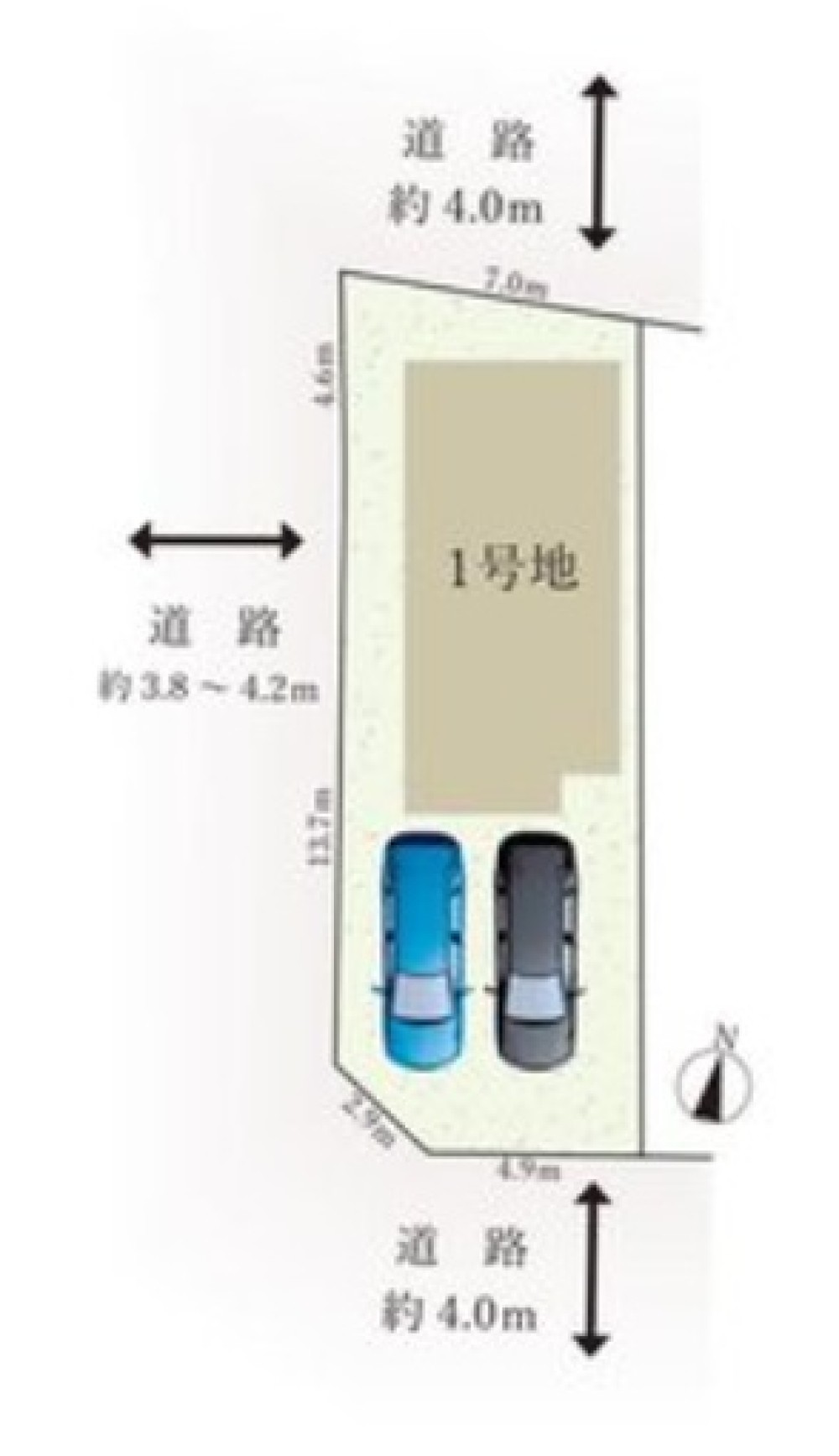 尾張旭市南原山町　5期　1号地 画像1